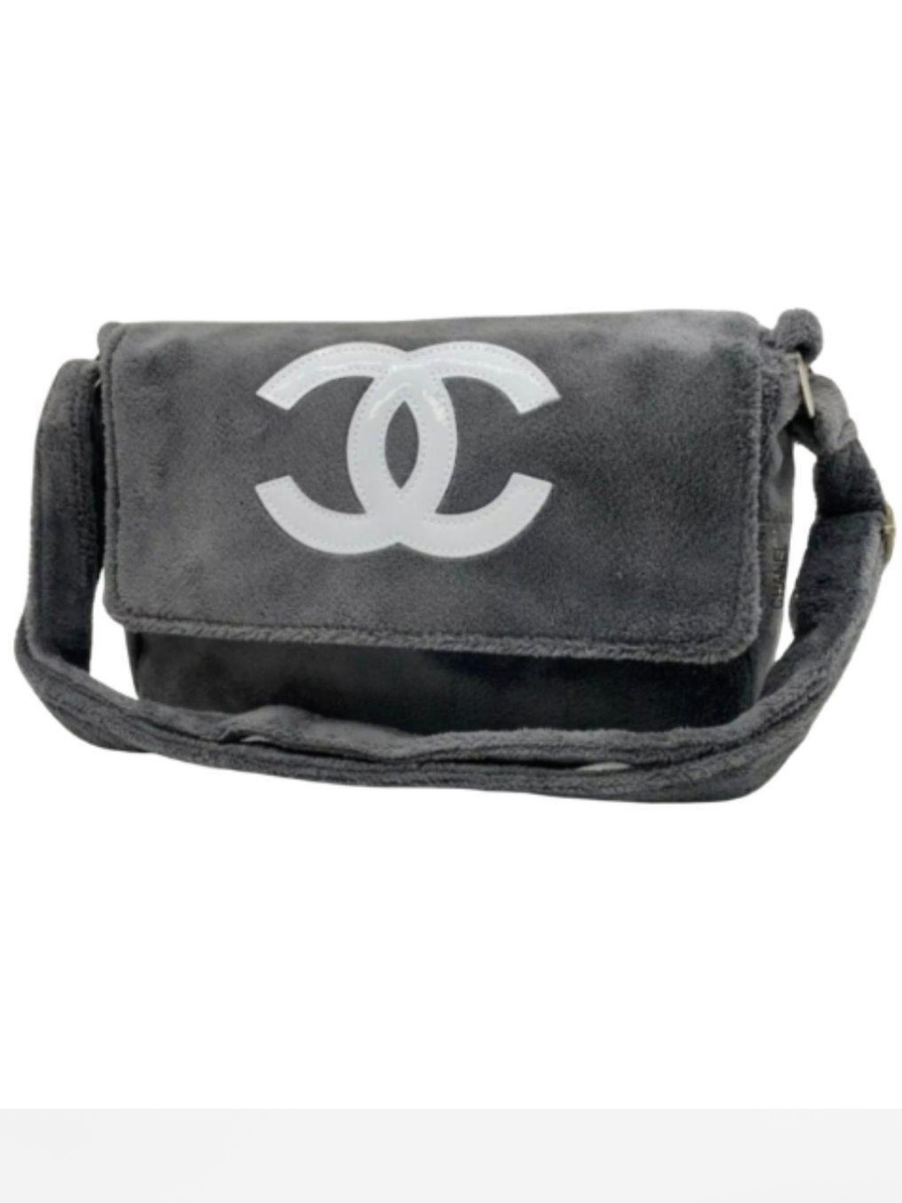 CHANEL Grey Precision Bag